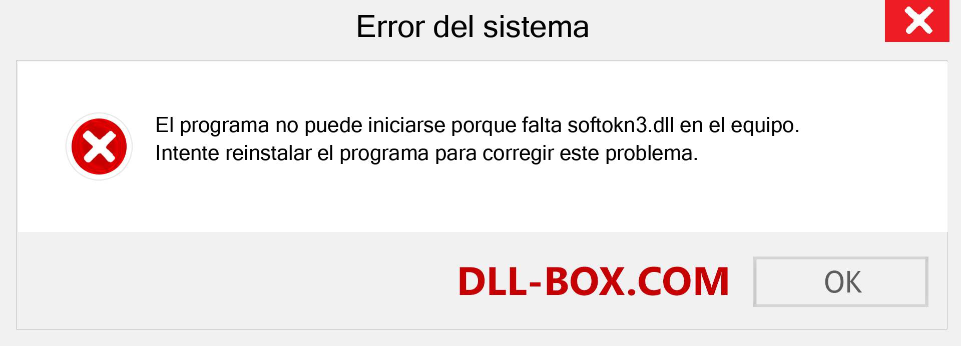 ¿Falta el archivo softokn3.dll ?. Descargar para Windows 7, 8, 10 - Corregir softokn3 dll Missing Error en Windows, fotos, imágenes