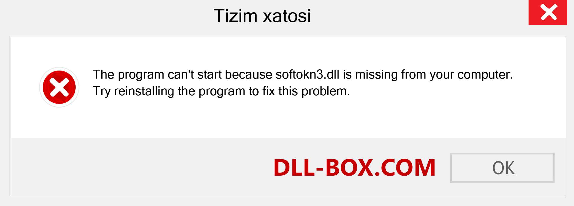 softokn3.dll fayli yo'qolganmi?. Windows 7, 8, 10 uchun yuklab olish - Windowsda softokn3 dll etishmayotgan xatoni tuzating, rasmlar, rasmlar